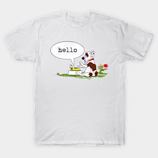 G PUP HELLO PURPLE T-Shirt